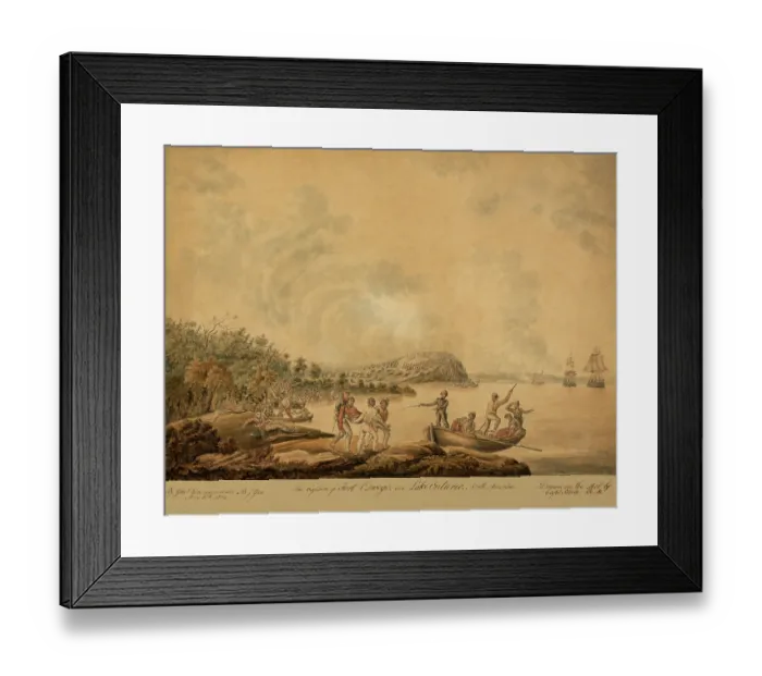 Framed Print : The capture of Fort Oswego Framed Print : The capture of Fort Oswego
