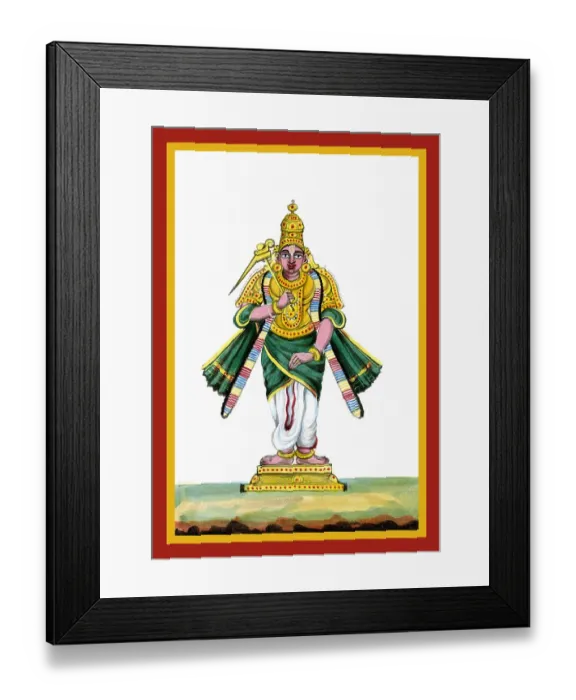 Framed Print : BalaRama standing in samabhanga