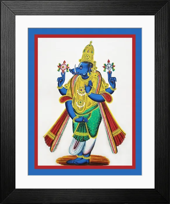 Framed Print : Four-armed Varaha Framed Print : Four-armed Varaha