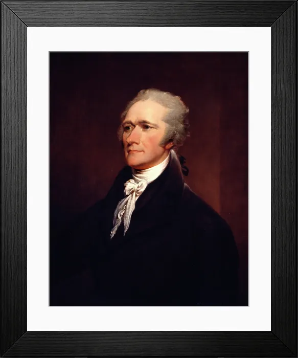 Framed Print : Alexander Hamilton 1806 Framed Print : Alexander Hamilton 1806