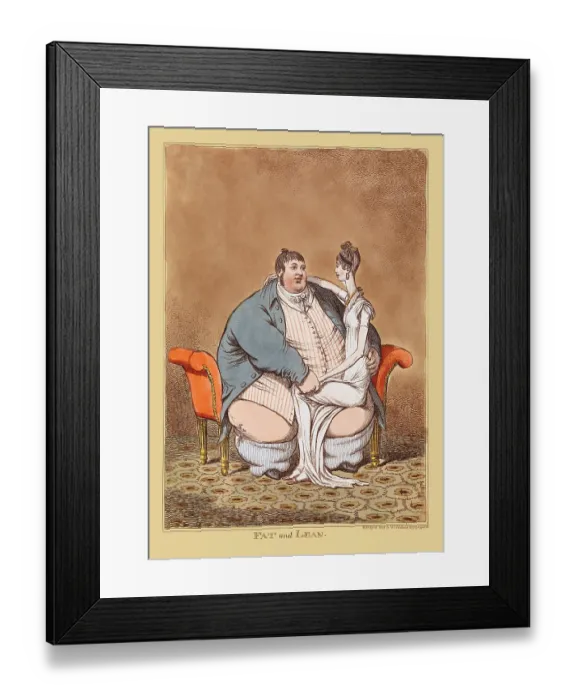 Framed Print : Fat and Lean Framed Print : Fat and Lean