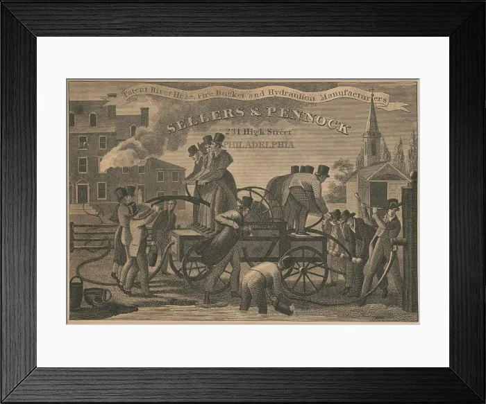 Framed Print : Sellers & Pennock Framed Print : Sellers & Pennock