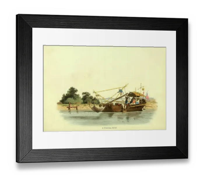Framed Print : Fishing Boat Framed Print : Fishing Boat