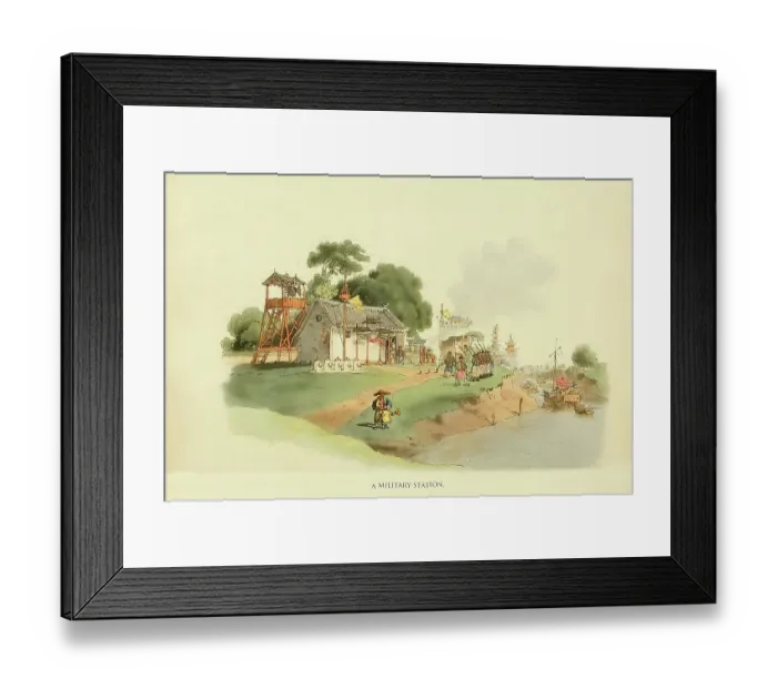Framed Print : Military Station Framed Print : Military Station