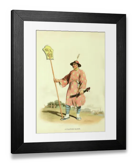Framed Print : A Standard Bearer Framed Print : A Standard Bearer