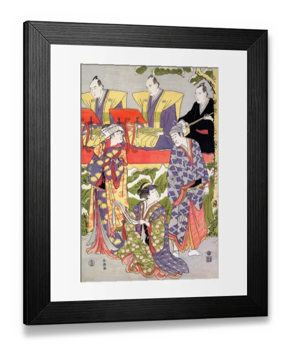 Framed Print : Singing Performance with Choral Samurai Framed Print : Singing Performance with Choral Samurai