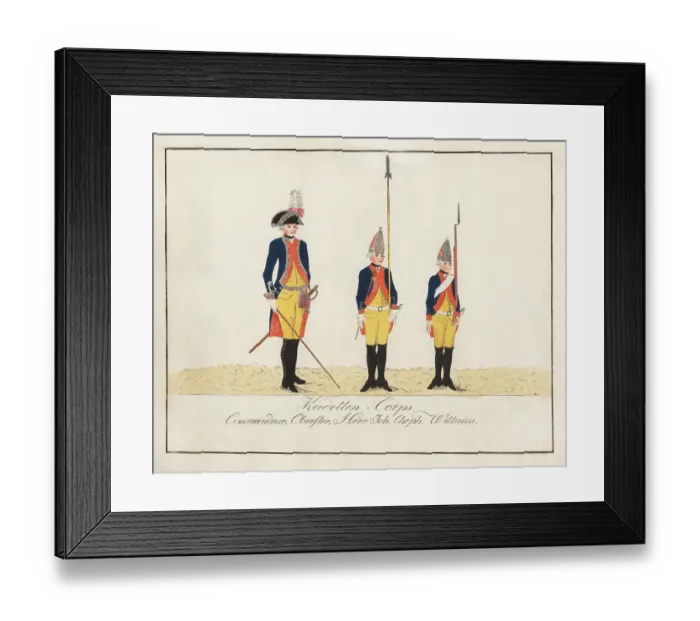 Framed Print : Kadetten Corps Framed Print : Kadetten Corps
