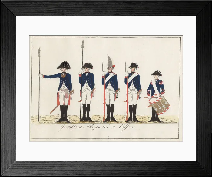 Framed Print : Garnisons Regiment v. Colson Framed Print : Garnisons Regiment v. Colson