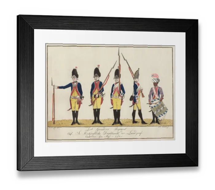 Framed Print : Leib Grenadier Regiment Framed Print : Leib Grenadier Regiment