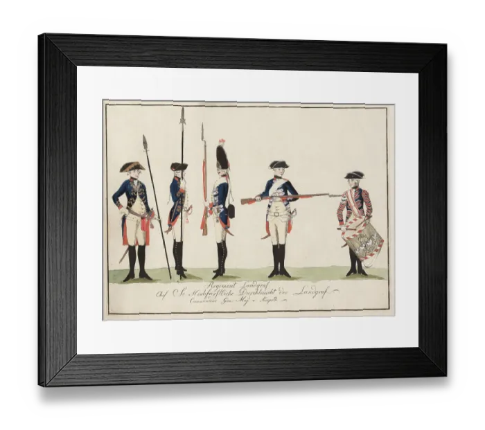 Framed Print : Regiment Landgraf Framed Print : Regiment Landgraf