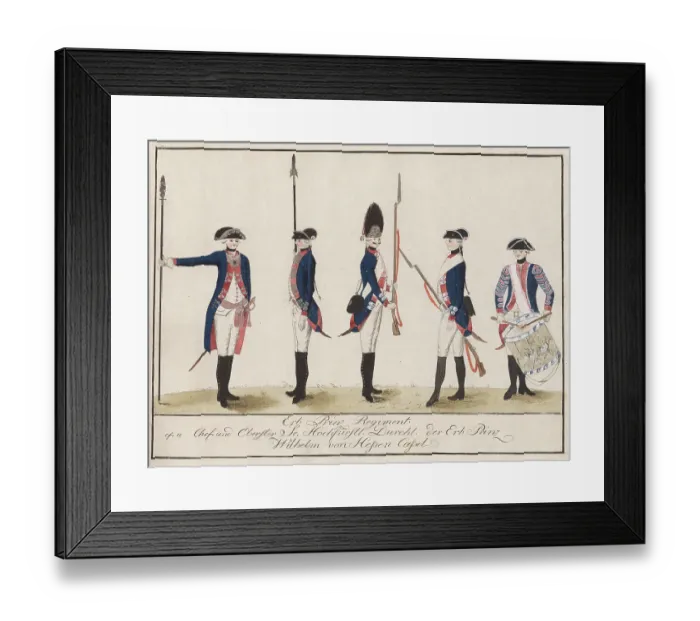 Framed Print : Erb Prinz Regiment Framed Print : Erb Prinz Regiment
