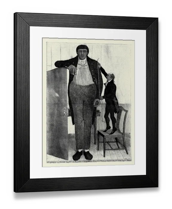 Framed Print : Patrick O'Brien, a giant Framed Print : Patrick O'Brien, a giant