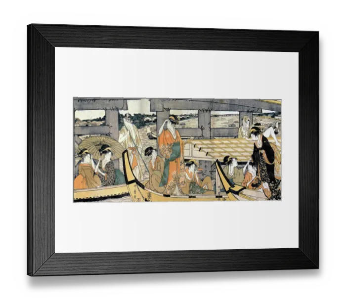 Framed Print : Cool Breezes Under a Bridge Framed Print : Cool Breezes Under a Bridge