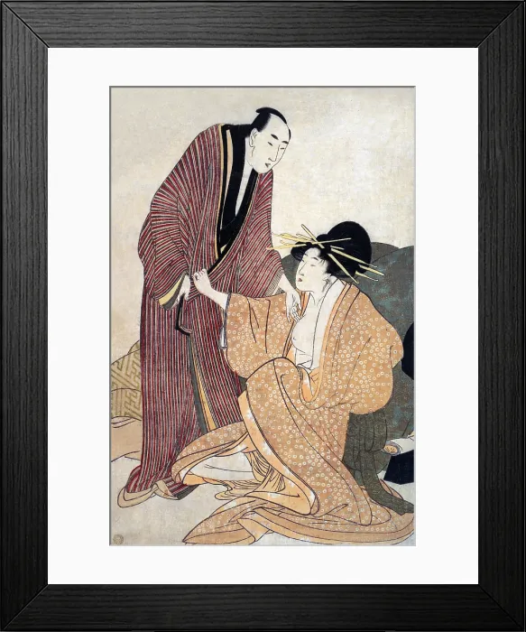 Framed Print : Parting of Lovers Framed Print : Parting of Lovers