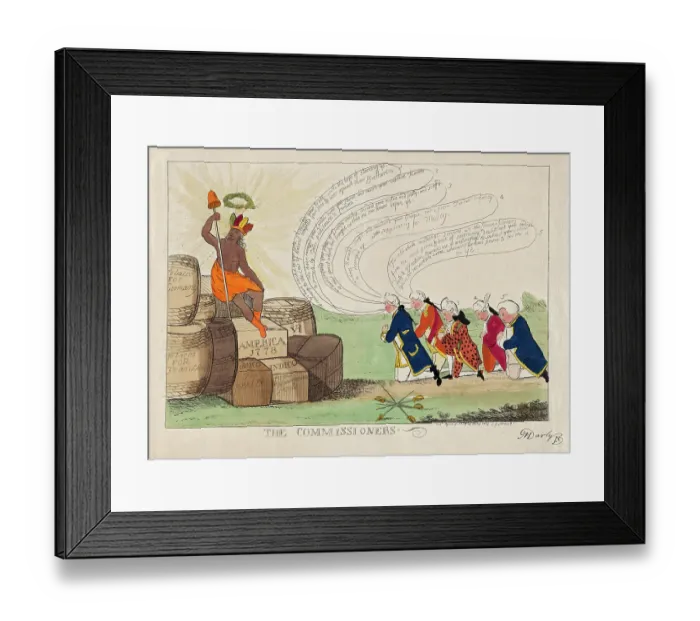 Framed Print : The Commissioners Framed Print : The Commissioners