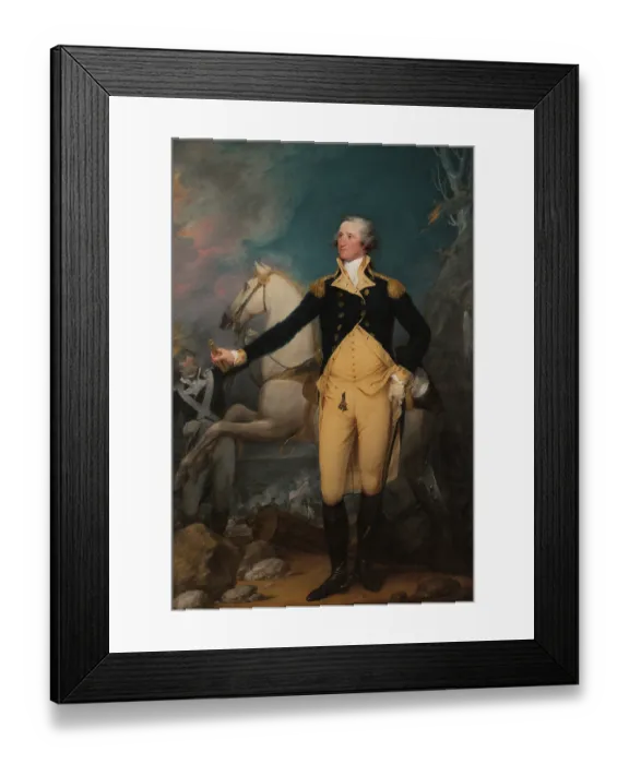 Framed Print : General George Washington at Trenton Framed Print : General George Washington at Trenton