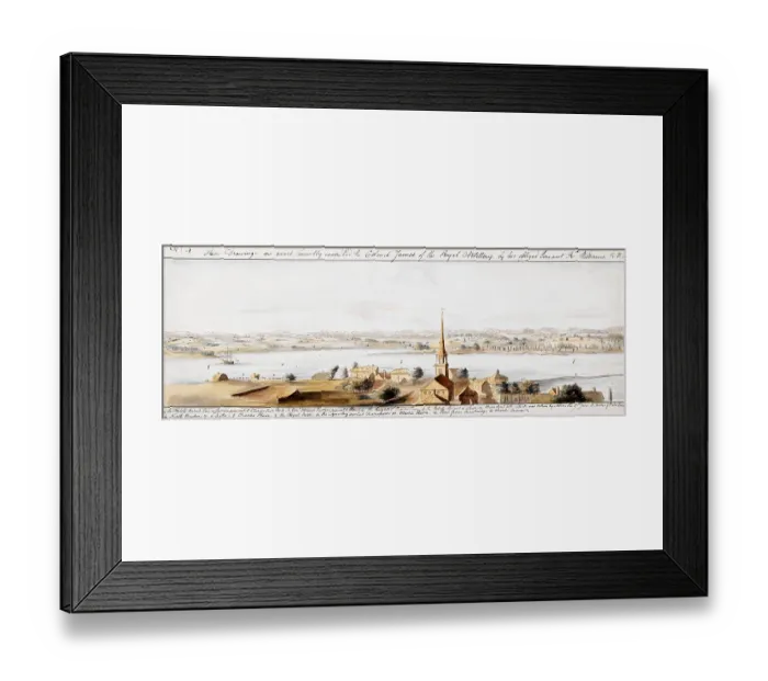 Framed Print : View of the Boston Coutryside from Beacon hill Framed Print : View of the Boston Coutryside from Beacon hill