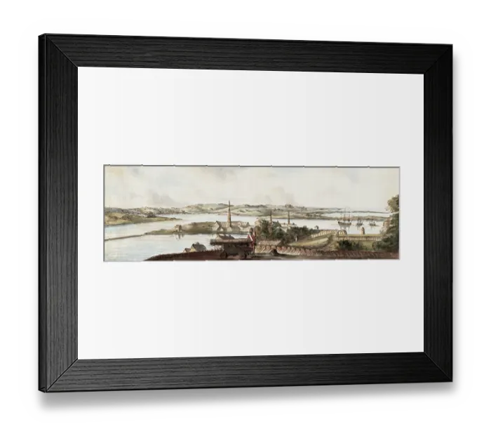 Framed Print : Noddle Island and the Mill Pond Framed Print : Noddle Island and the Mill Pond