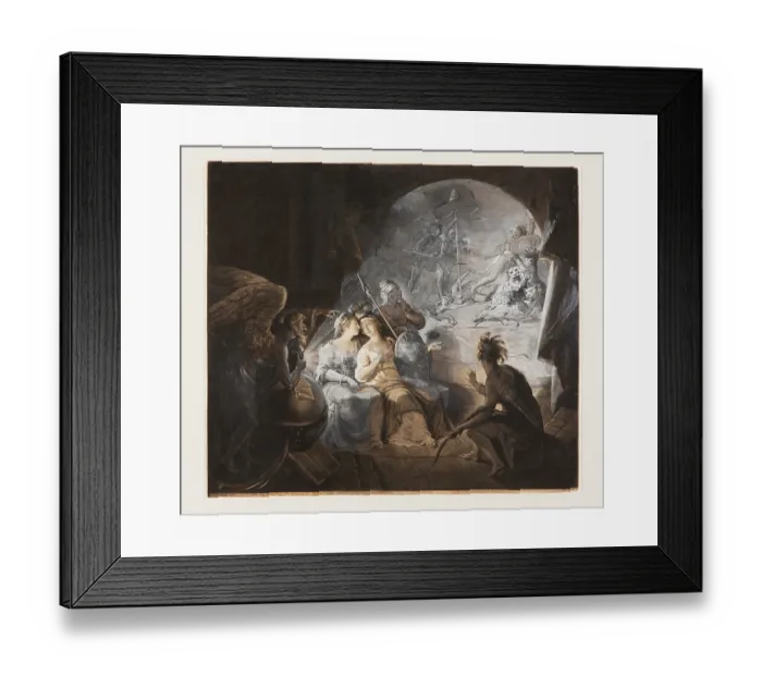 Framed Print : The Tea-Tax-Tempest (The Oracle) Framed Print : The Tea-Tax-Tempest (The Oracle)