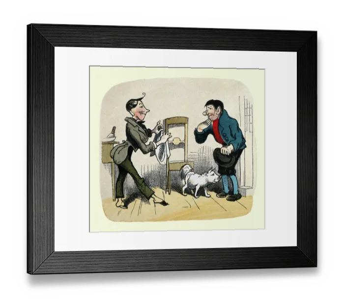 Framed Print : Welcome to the Barber's Shop Framed Print : Welcome to the Barber's Shop