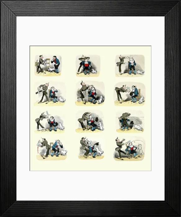 Framed Print : Shaving a Nose Framed Print : Shaving a Nose