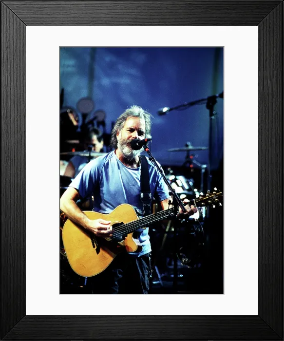 Framed Print : Bob Weir Live Framed Print : Bob Weir Live