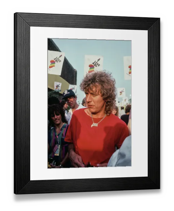 Framed Print : Live Aid USA Framed Print : Live Aid USA