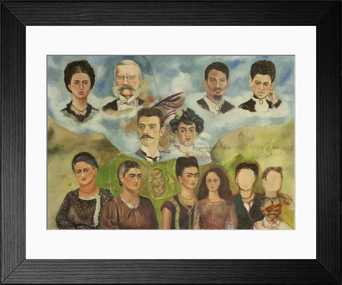 Framed Print : Family Portrait (Unfinished) Framed Print : Family Portrait (Unfinished)