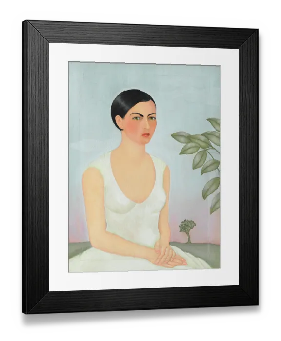 Framed Print : Portrait Of Cristina Framed Print : Portrait Of Cristina