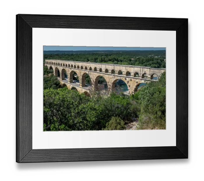 Framed Print : Pont Du Gard Framed Print : Pont Du Gard