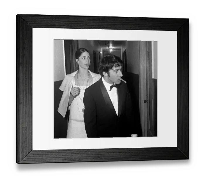 Framed Print : Anne Byrne And Dustin Hoffman Framed Print : Anne Byrne And Dustin Hoffman