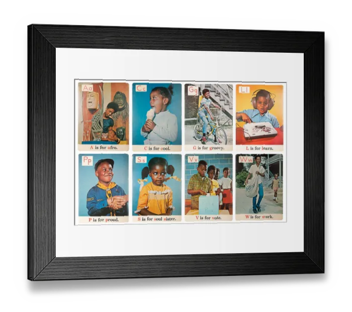Framed Print : Abcs Poster Framed Print : Abcs Poster