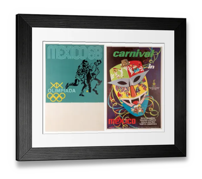 Framed Print : Mexican Olympics And Carnival Framed Print : Mexican Olympics And Carnival