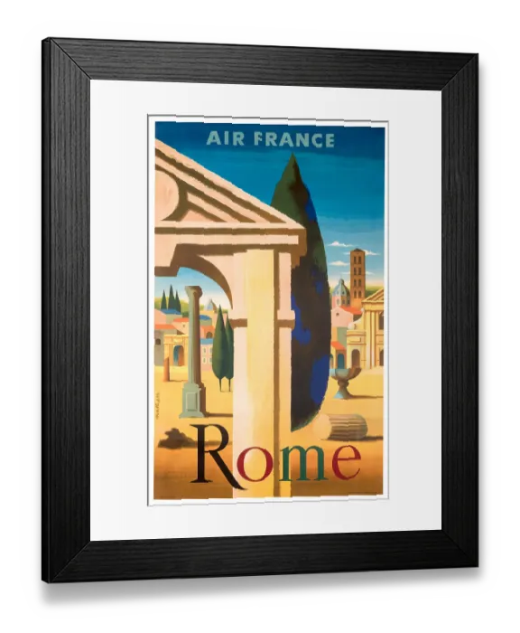 Framed Print : Roman Forum Poster Framed Print : Roman Forum Poster