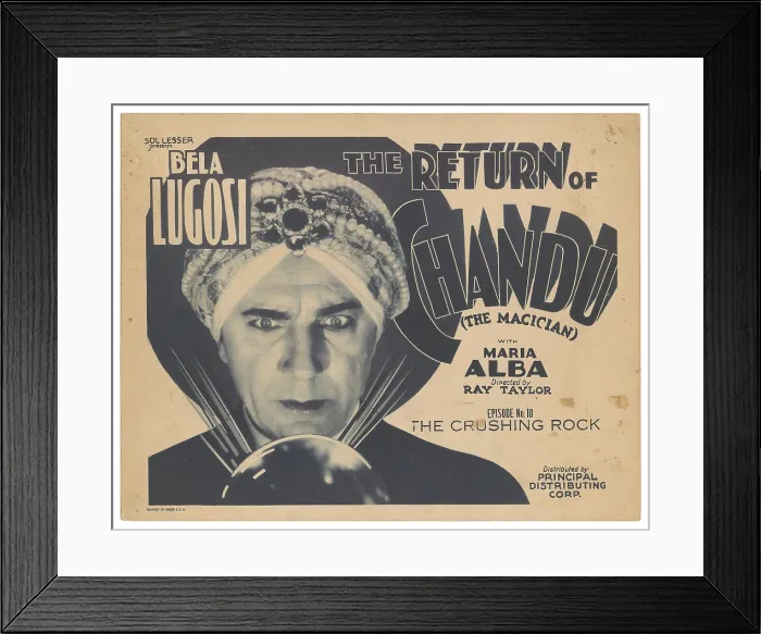 Framed Print : The Return Of Chandu