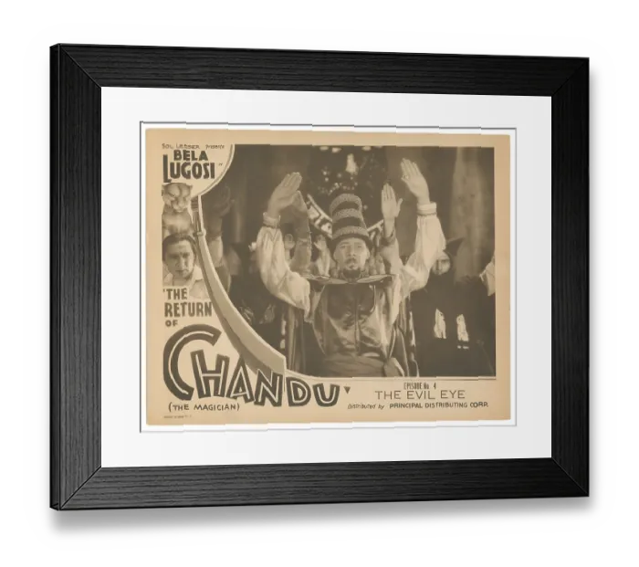 Framed Print : The Return Of Chandu