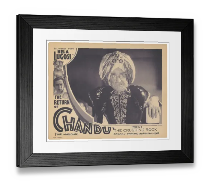 Framed Print : The Return Of Chandu