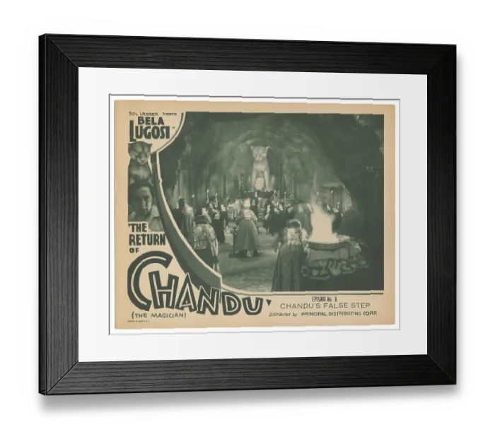 Framed Print : The Return Of Chandu