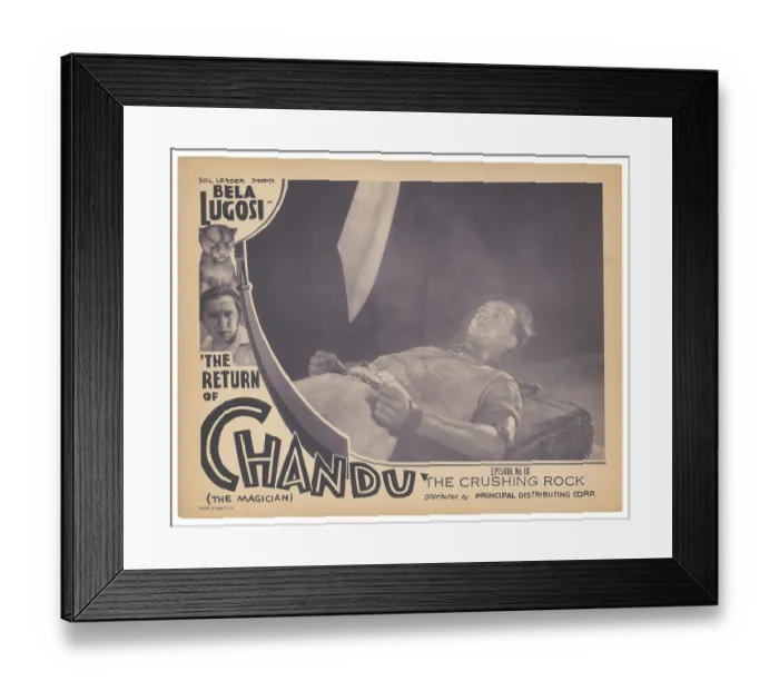 Framed Print : The Return Of Chandu