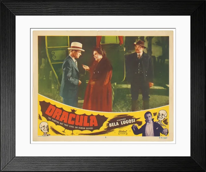 Framed Print : Dracula Movie Poster Framed Print : Dracula Movie Poster