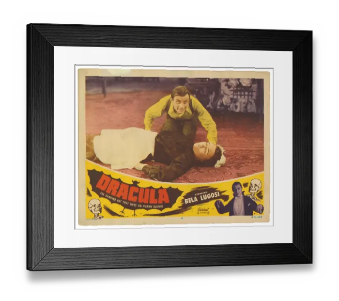 Framed Print : Dracula Movie Poster Framed Print : Dracula Movie Poster