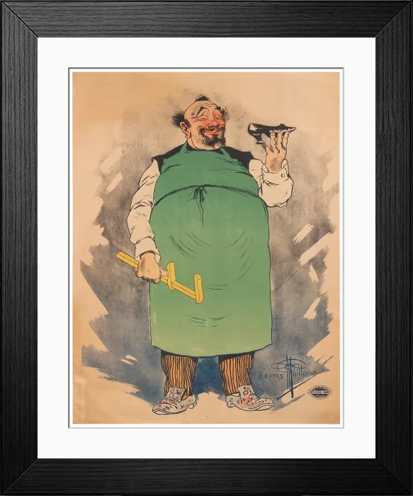 Framed Print : Shoe Repair Shop Poster Framed Print : Shoe Repair Shop Poster