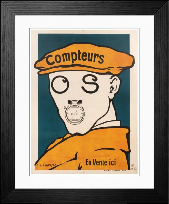 Framed Print : Compteurs Poster Framed Print : Compteurs Poster