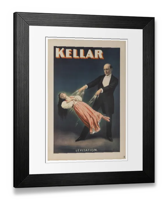 Framed Print : Harry Kellar Poster Framed Print : Harry Kellar Poster
