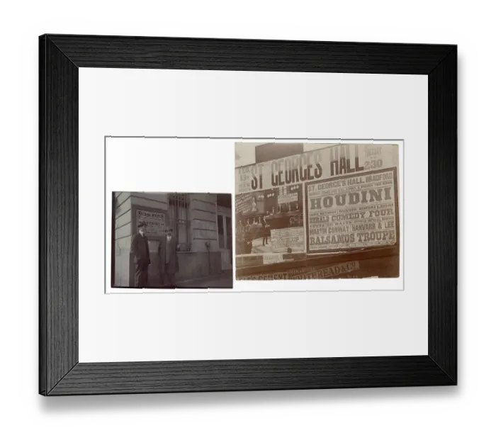 Framed Print : Harry Houdini Framed Print : Harry Houdini