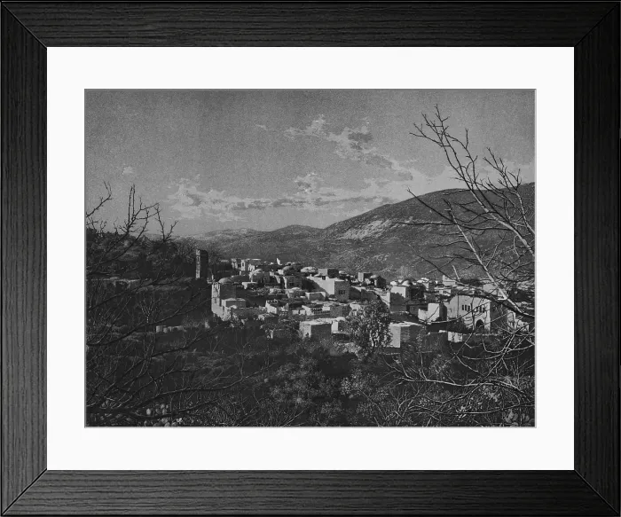 Framed Print : City Of Nablus Framed Print : City Of Nablus