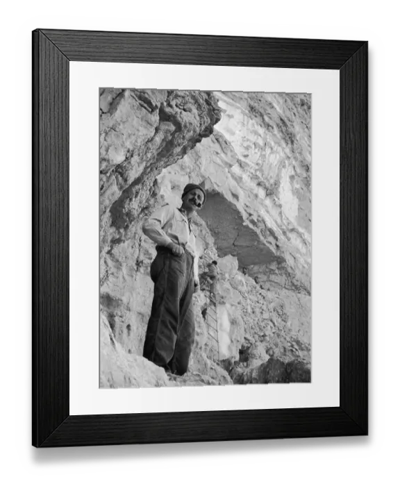 Framed Print : Yigael Yadin Framed Print : Yigael Yadin