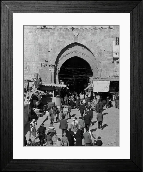 Framed Print : Damascus Gate Framed Print : Damascus Gate
