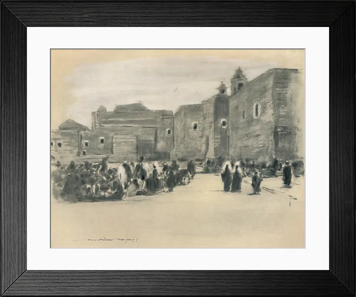 Framed Print : Bethlehem, 1903. From World Pictures, by Mortimer Menpes Framed Print : Bethlehem, 1903. From World Pictures, by Mortimer Menpes