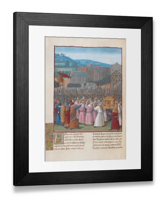 Framed Print : Joshua And The Fall Of Jericho Framed Print : Joshua And The Fall Of Jericho